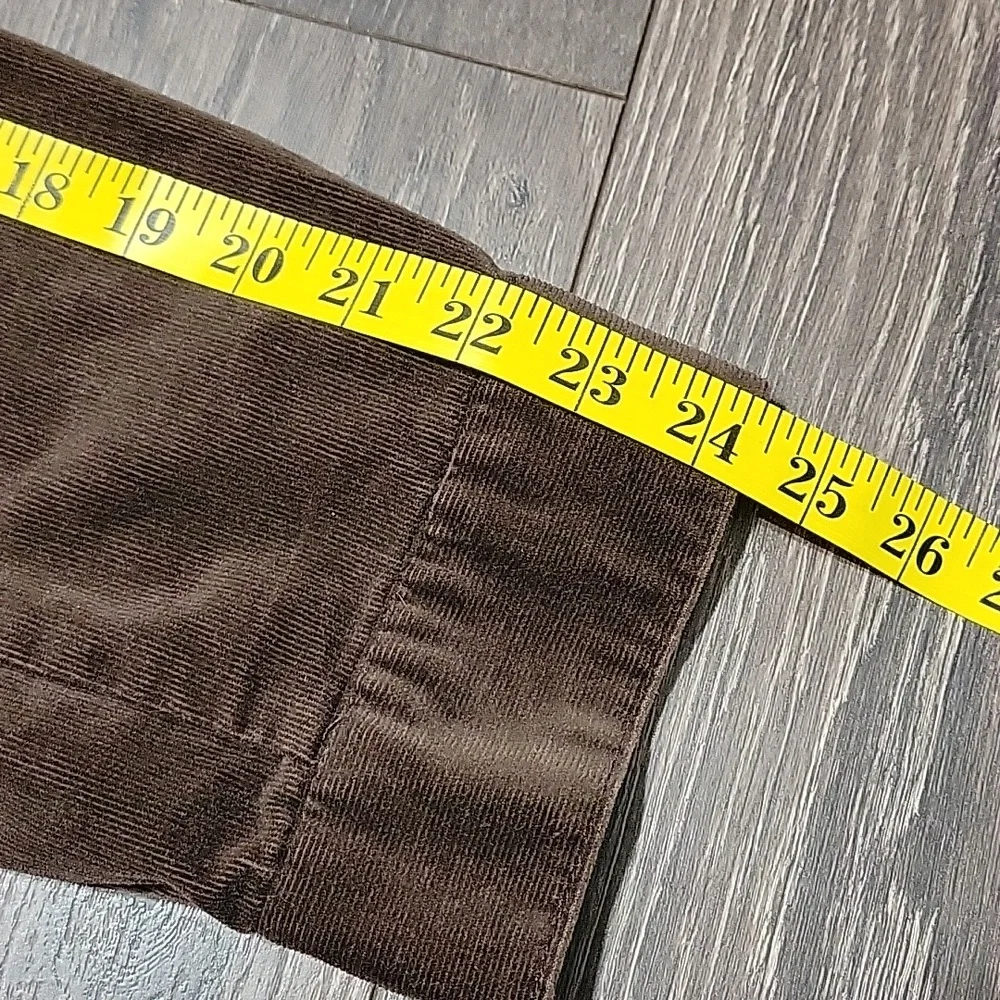Chico's Womens Corduroy Brown Jacket -  Size 3/XL - Picture 7 of 9